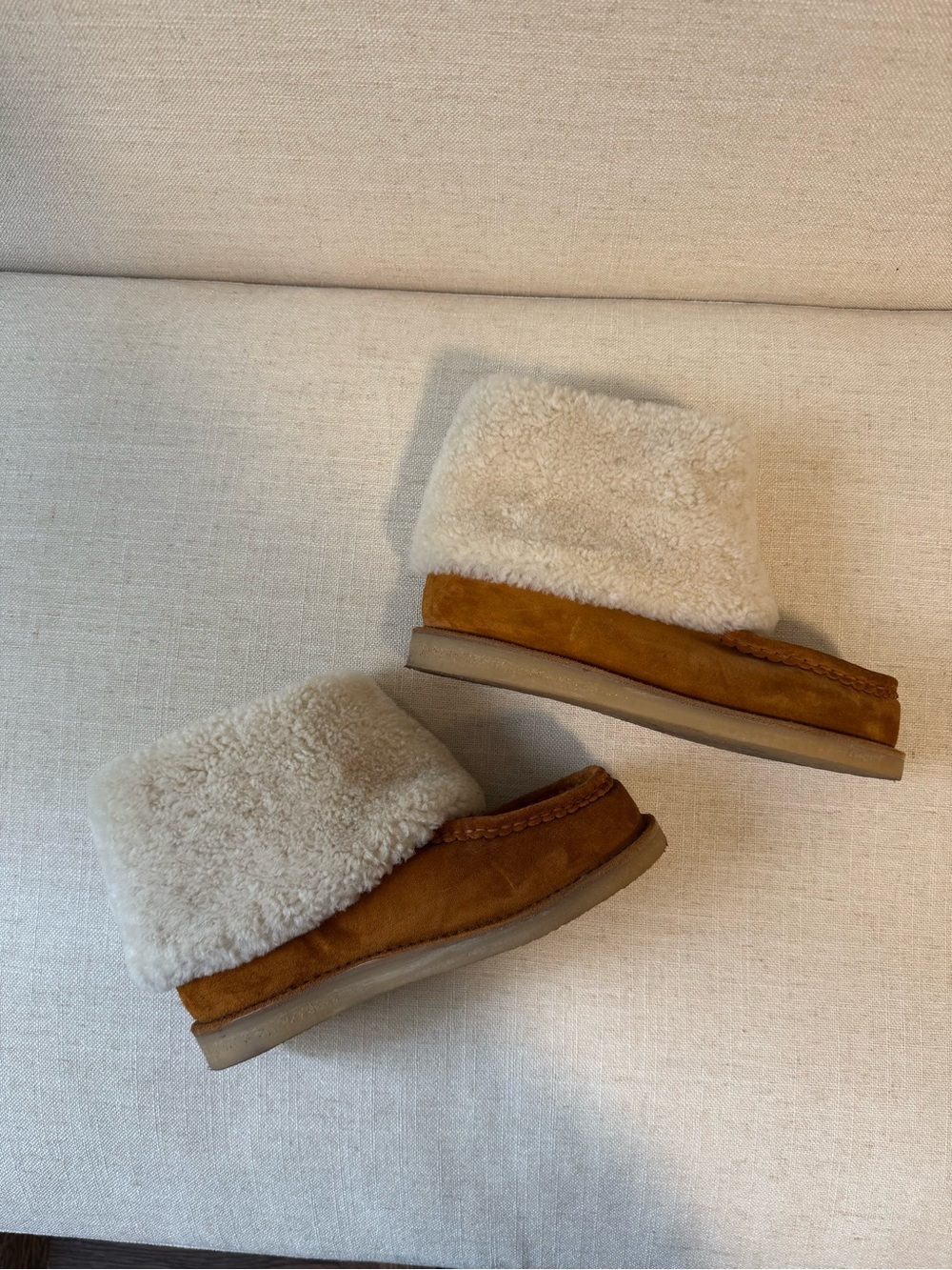 Chloe “Jessie” Suede and Shearling Boot